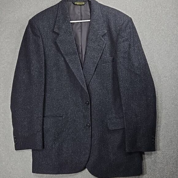 American Trend Suit Jacket Lambs Wool 44R - Picture 1 of 12